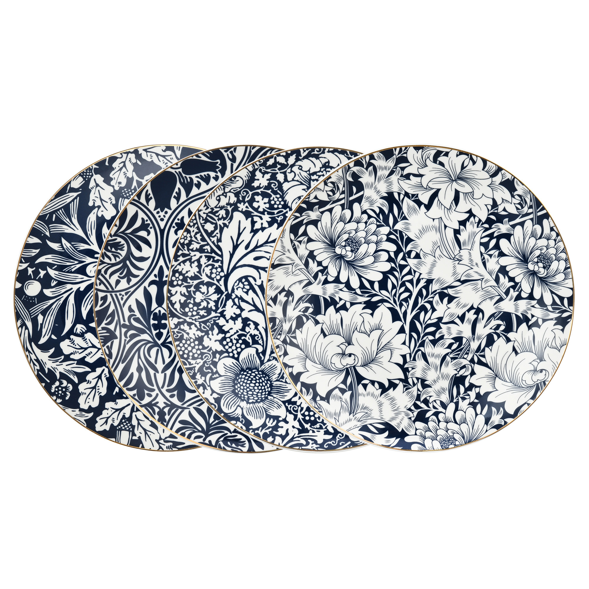 Azure Morris 8'' Coupe Soup Plate