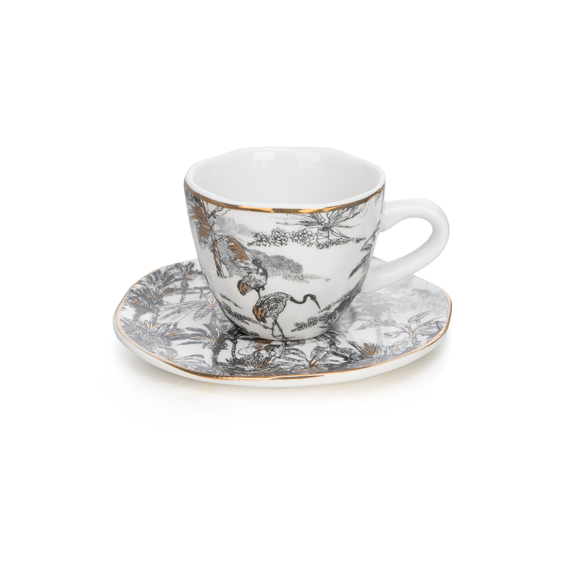 Black Forest 80ml Coffee Cup & Saucer