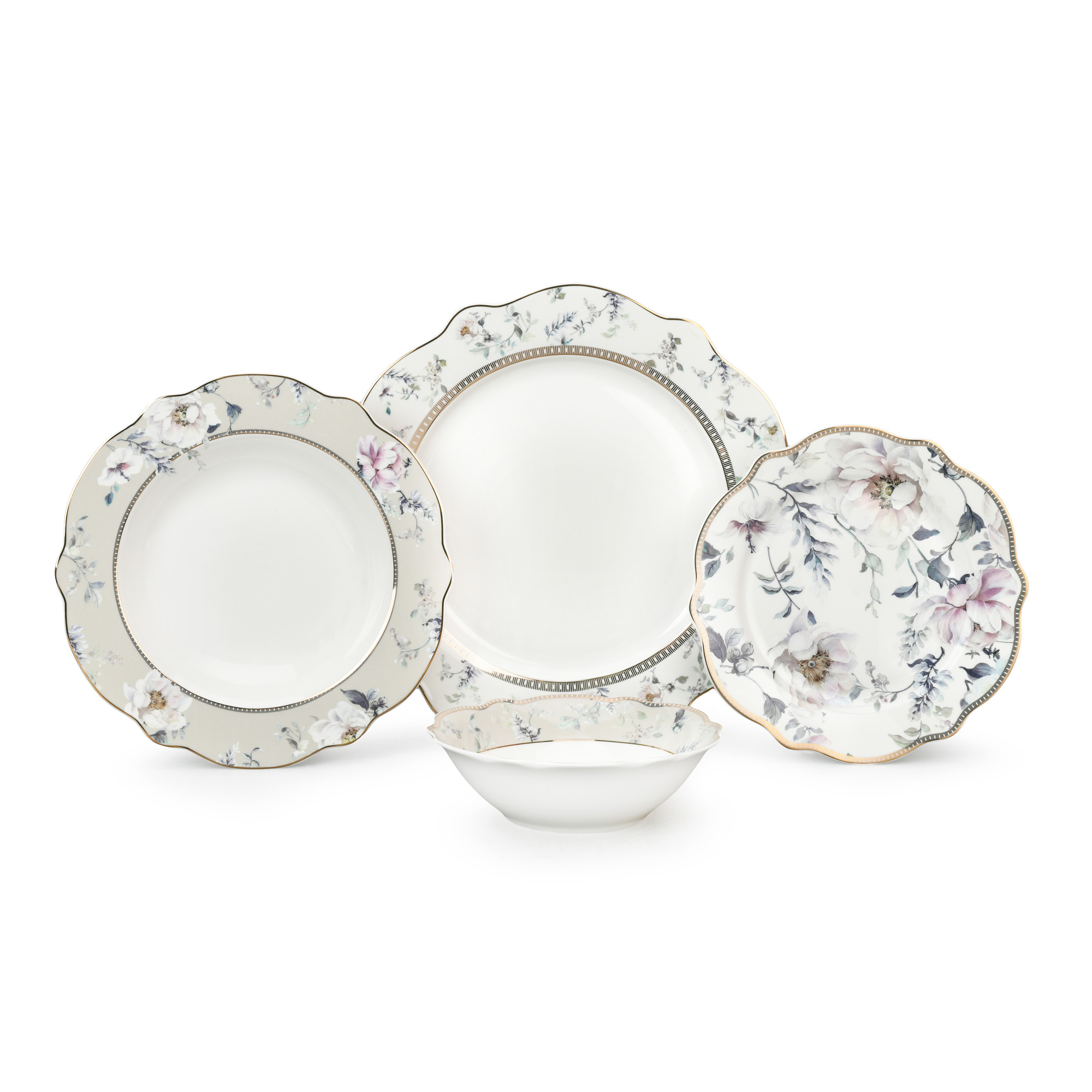 Peony Blossom 24pcs Dinner Set