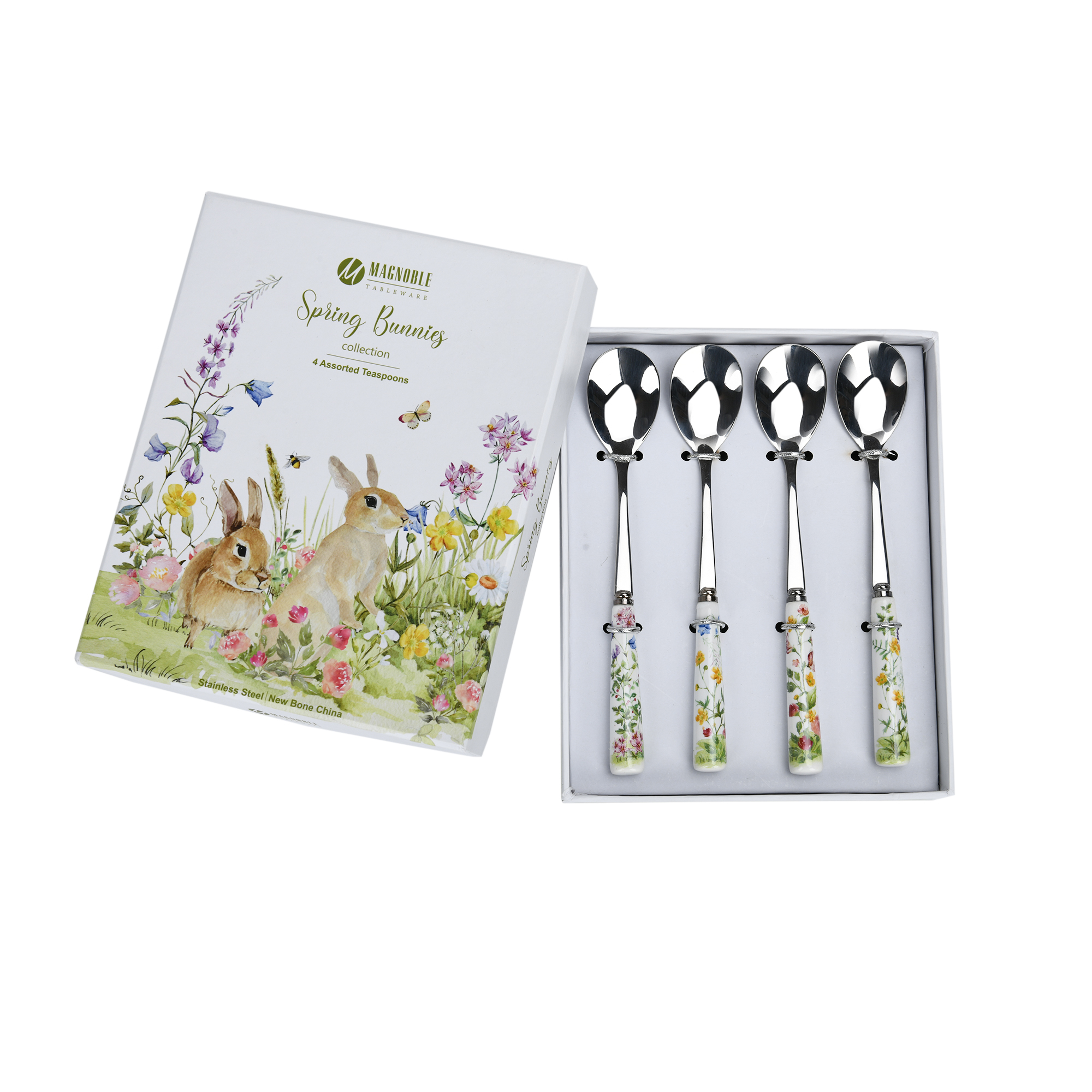 Spring Bunnies S/4 Tea Spoon
