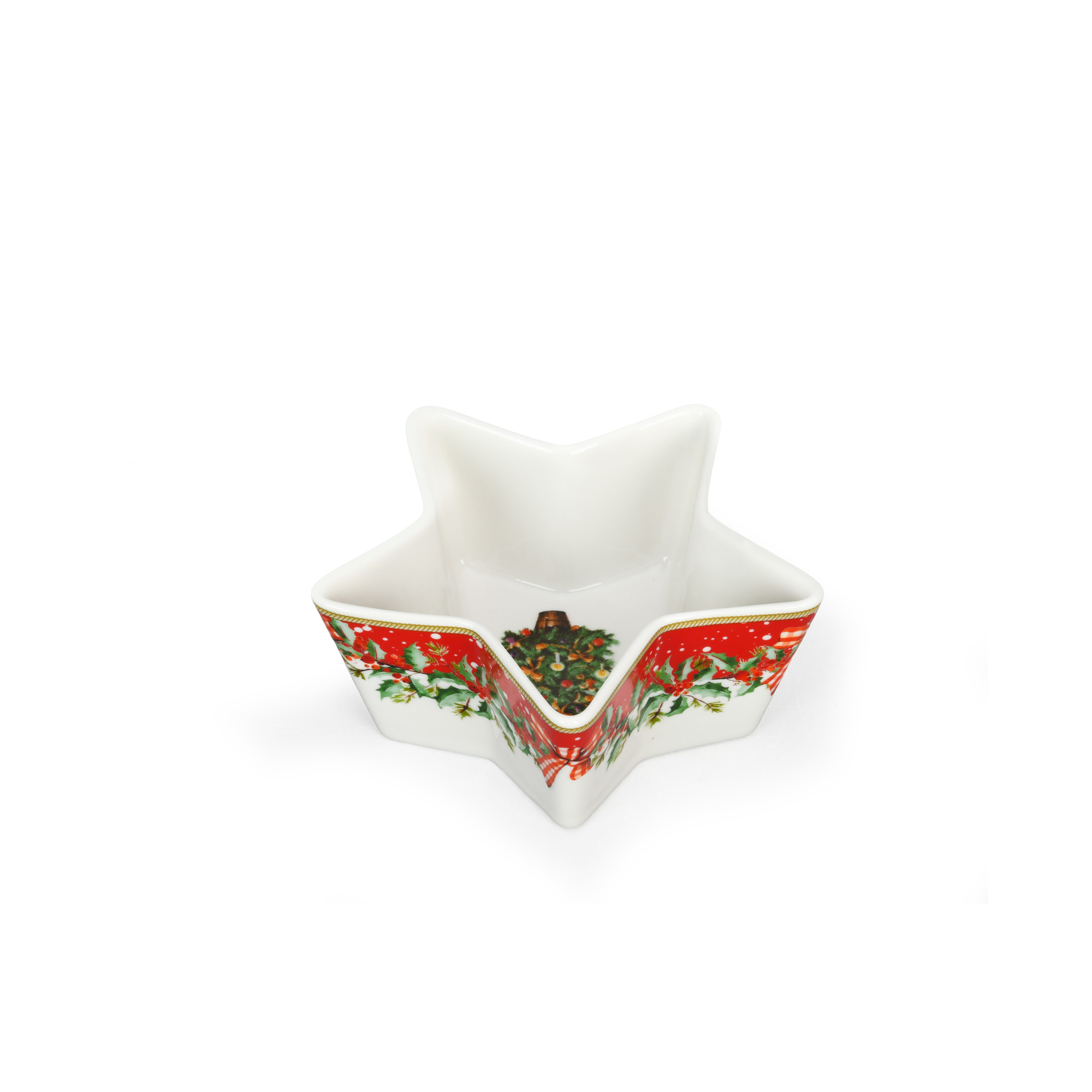 Christmas Day Star-shaped Bowl