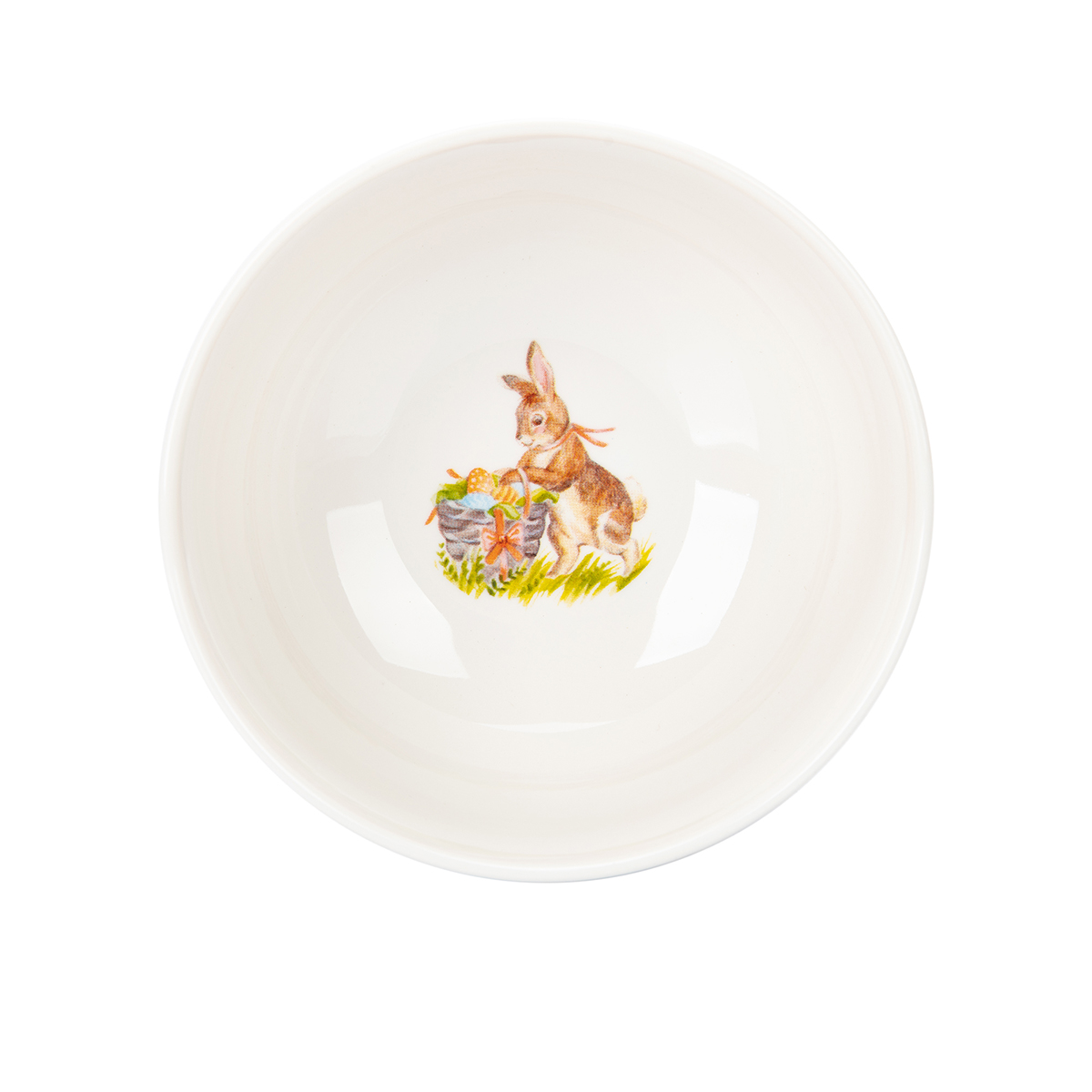 Rabbits & Flowers 5'' Bowl
