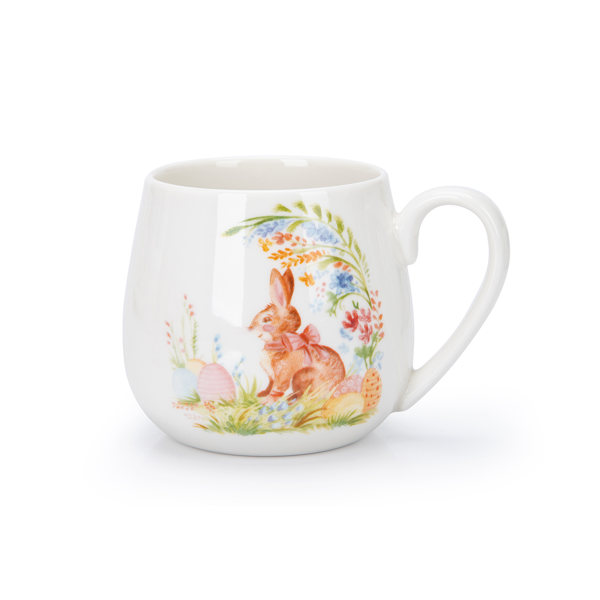 Rabbits & Flowers 440ml Mug