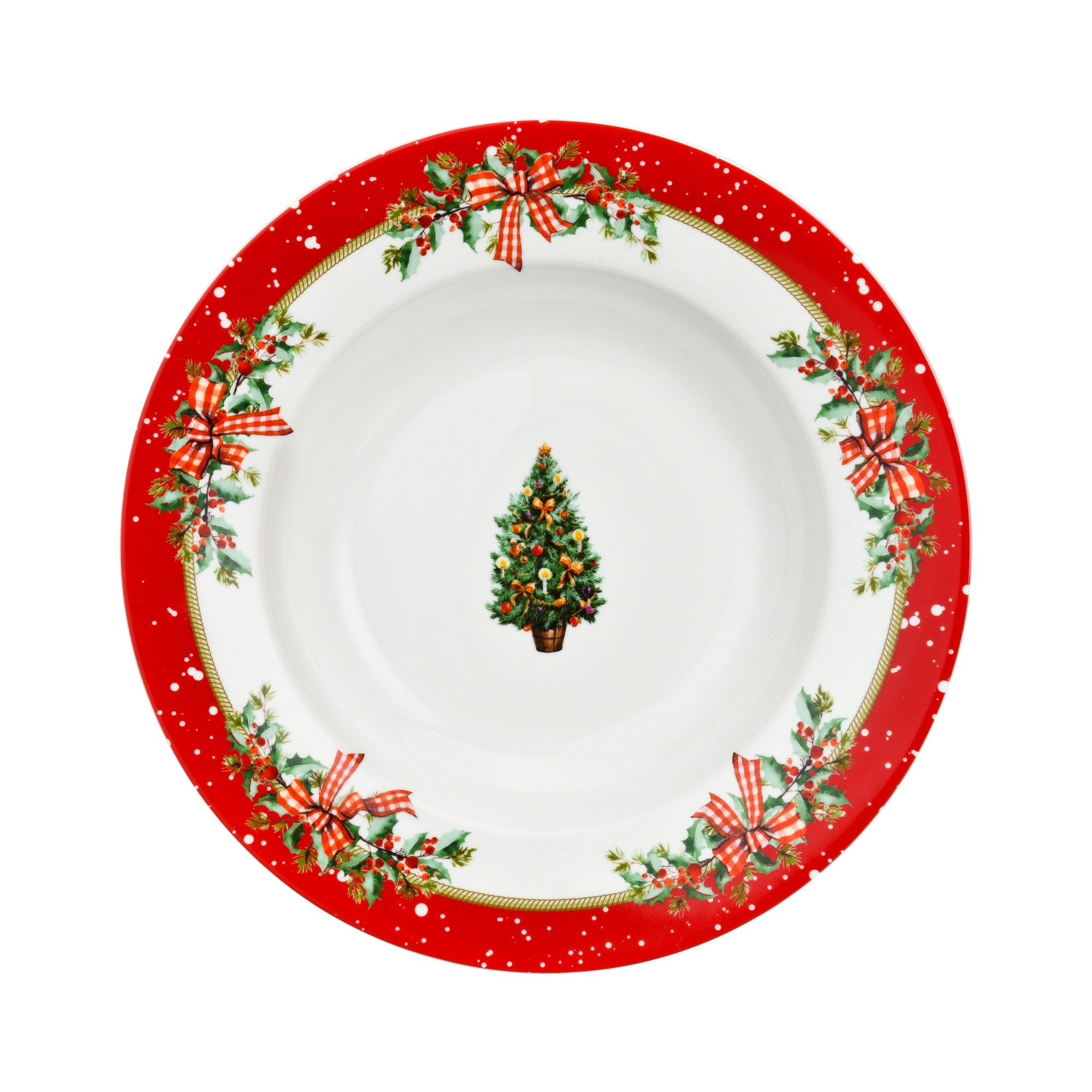 Christmas Day 8.5'' Soup Plate