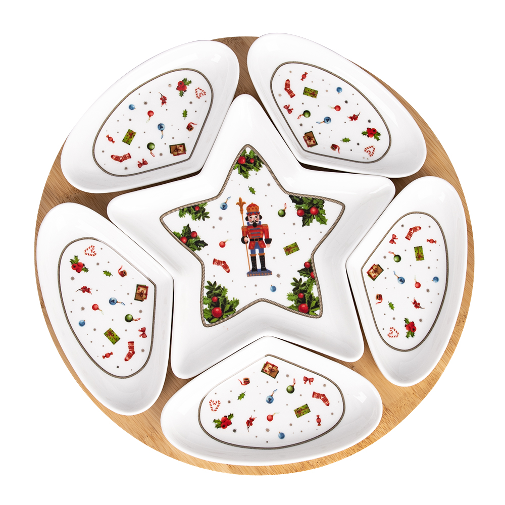 The Nutcracker Holiday Snack Dish
