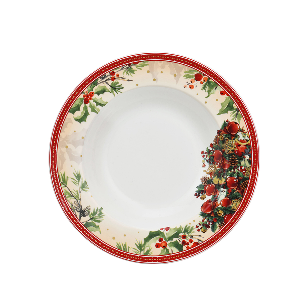 Merry Christmas 8.5'' Soup Plate