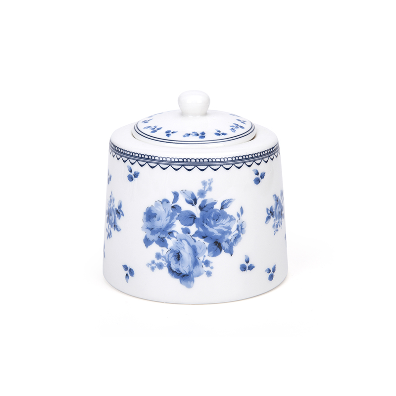 VINTAGE ROSES 330ml Sugar Pot