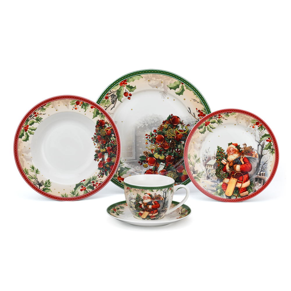 Merry Christmas 20pcs Dinner Set