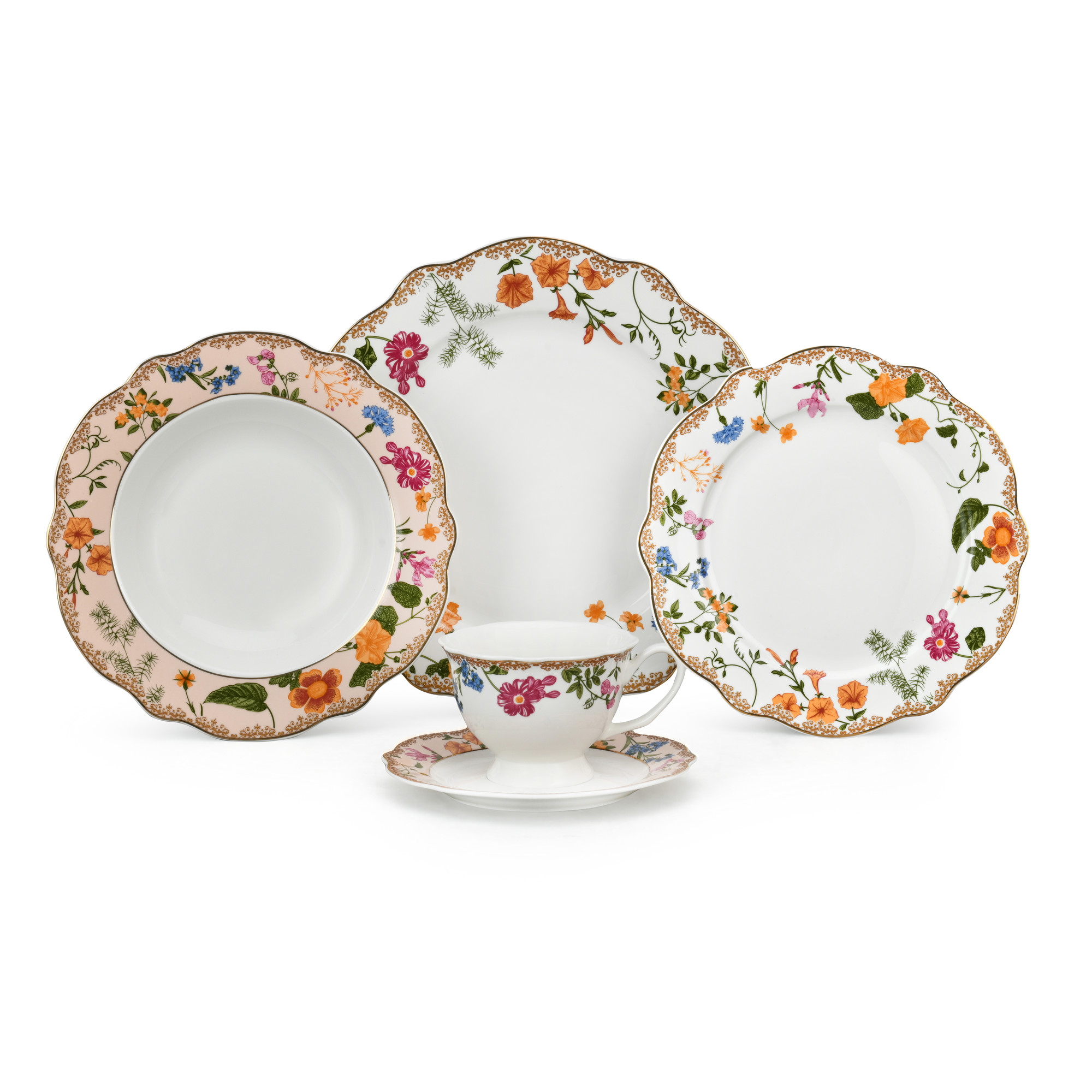 Wild Garden 20pcs Dinner Set