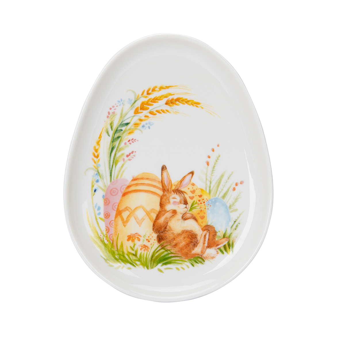 Rabbits & Flowers 8'' Plate