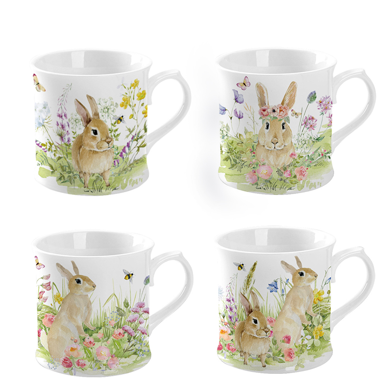 Spring Bunnies 400ml Mug