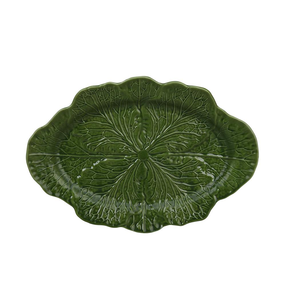 14 Cabbage Crockery Fish Plate