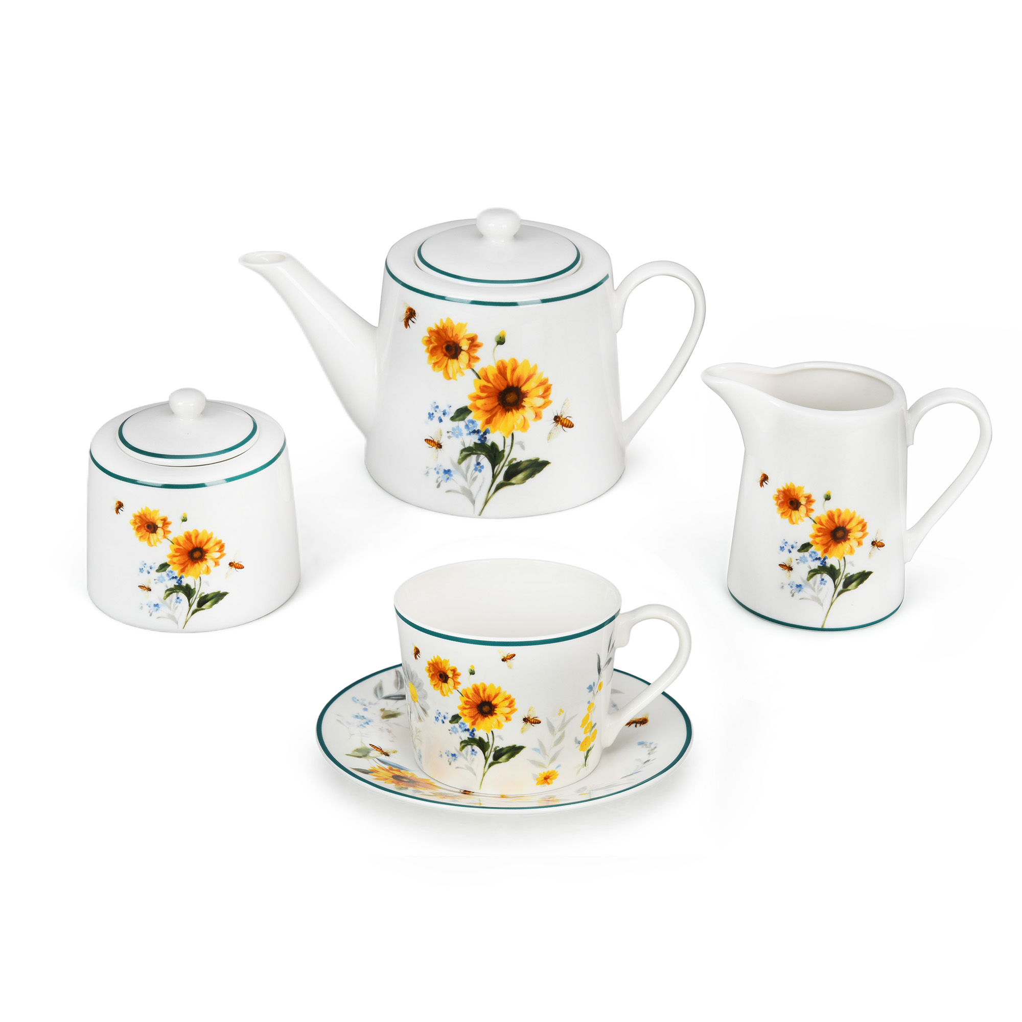 Chrysanthemum Harmony Tea Set