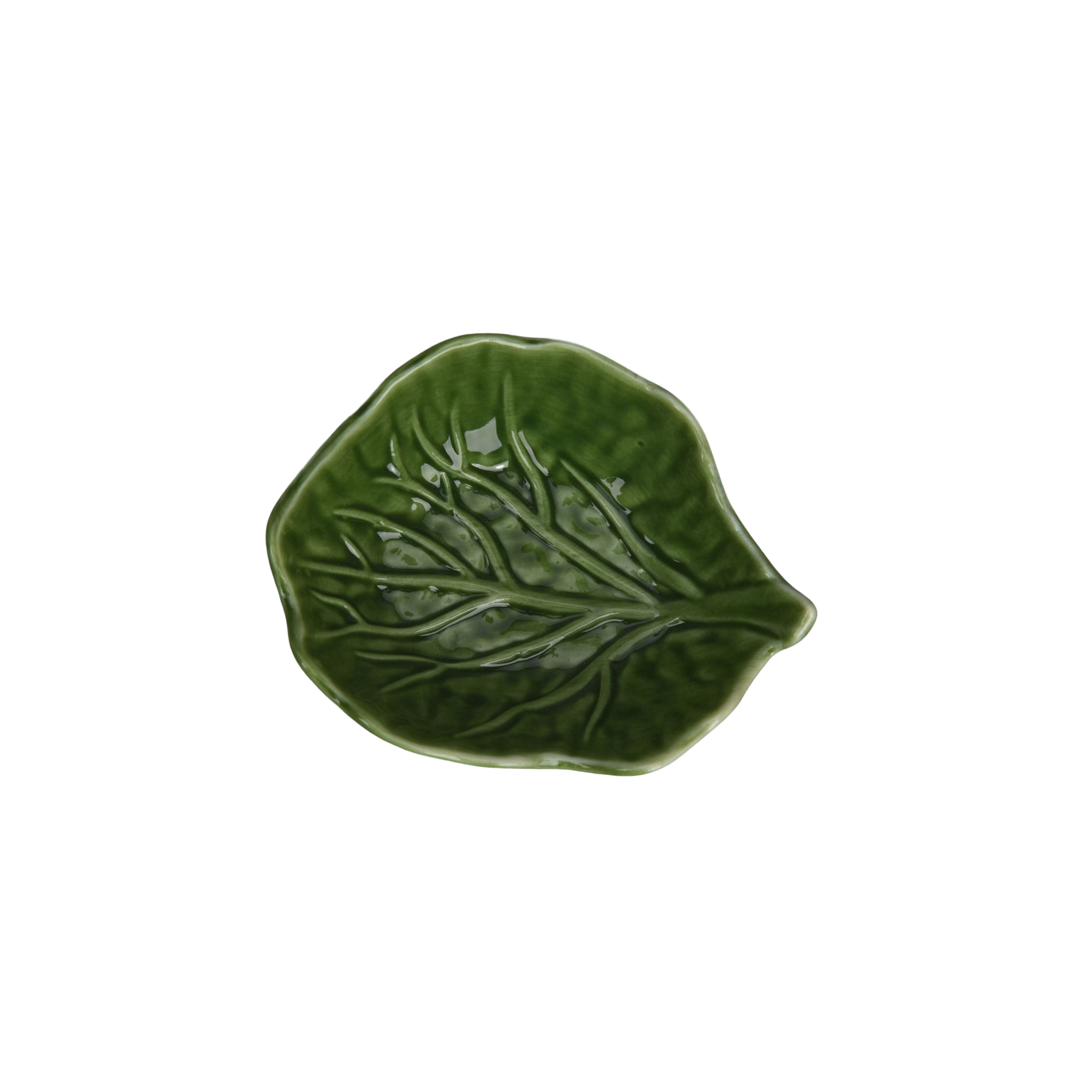 3.8 Majolica Cabbage Plate New Bone China