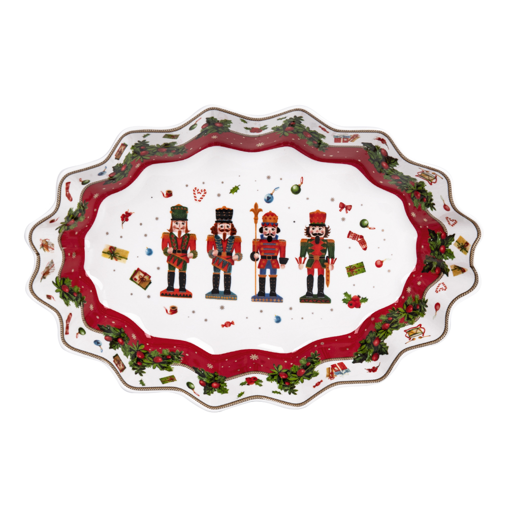 The Nutcracker Holiday 9.8''/11.7'' Plate