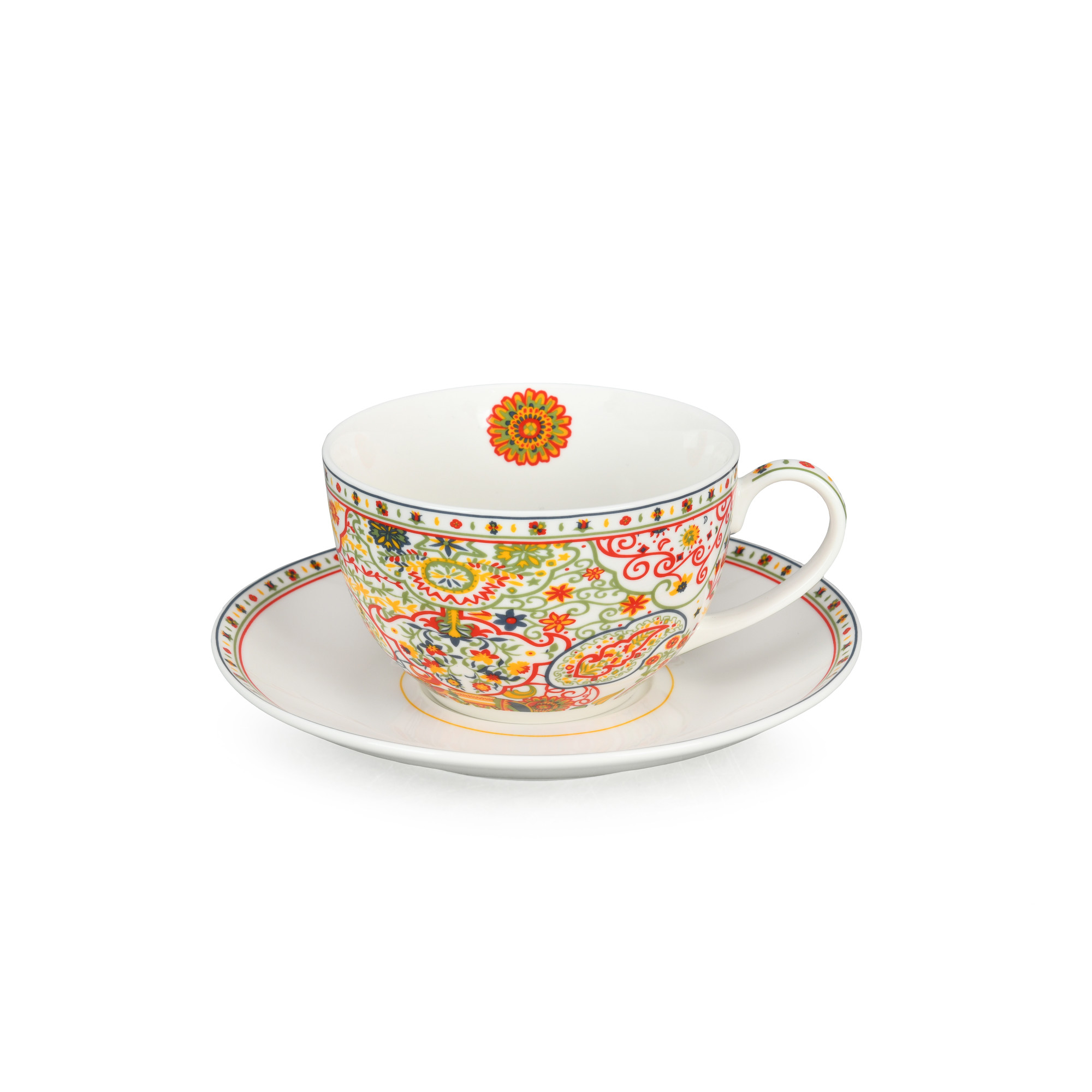 Vibrant Floral 100ml / 245ml Cup & Saucer