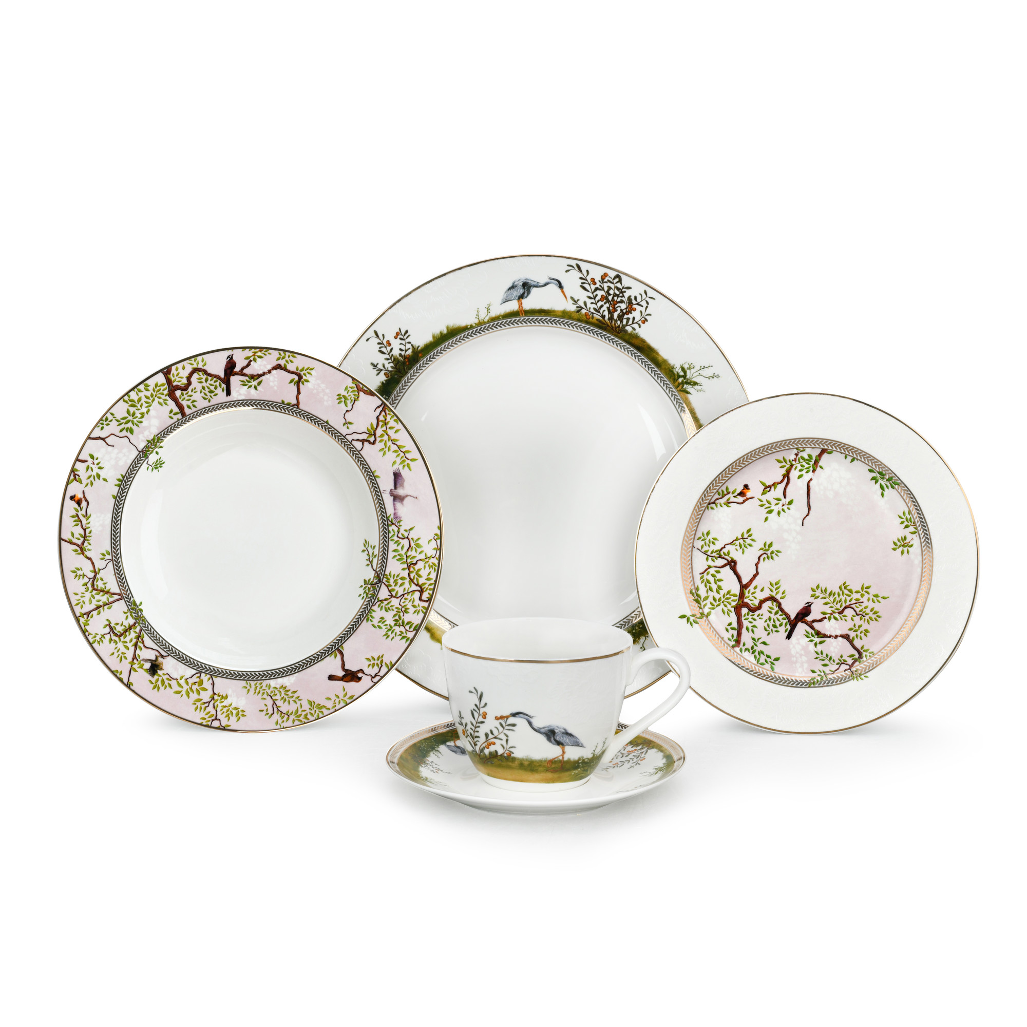 20pcs Spring Symphony Dinner Set