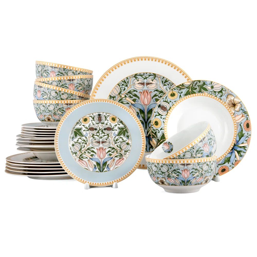 Garden floral 24pcs Dinner Set