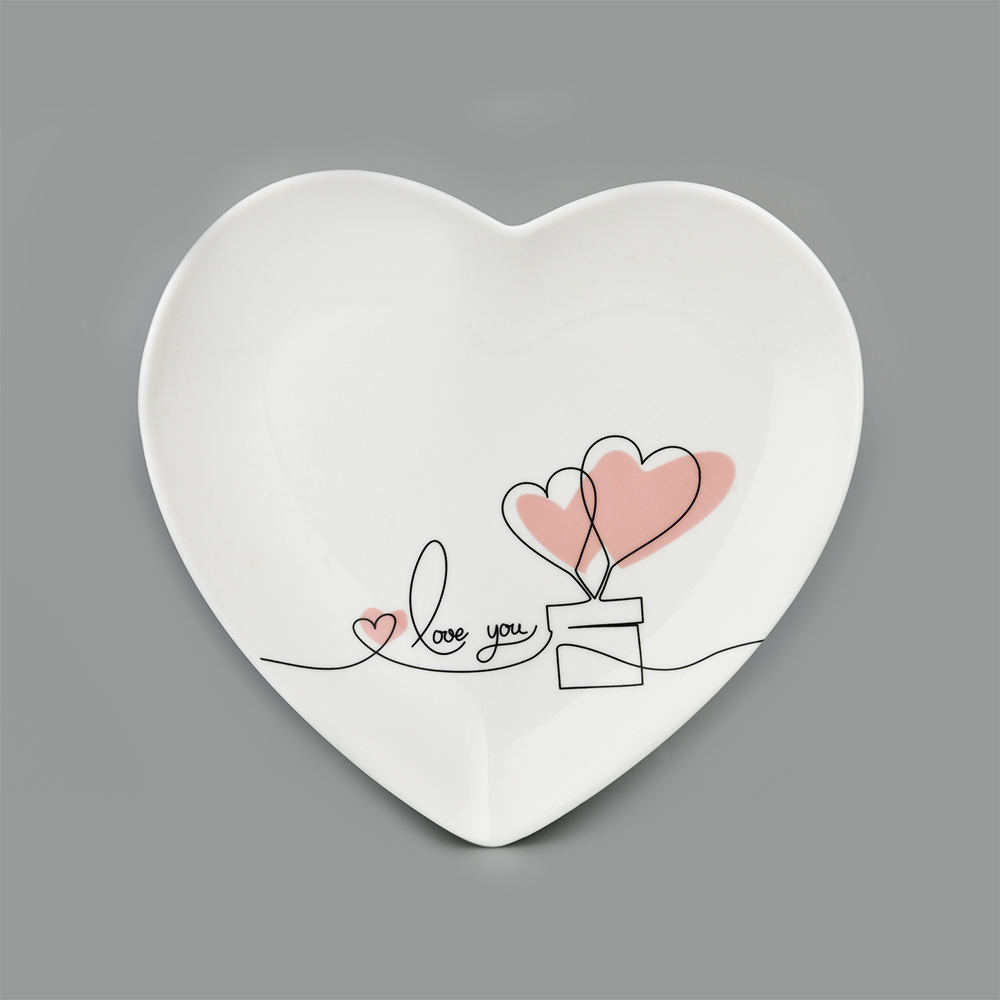 Candy Hearts Plate