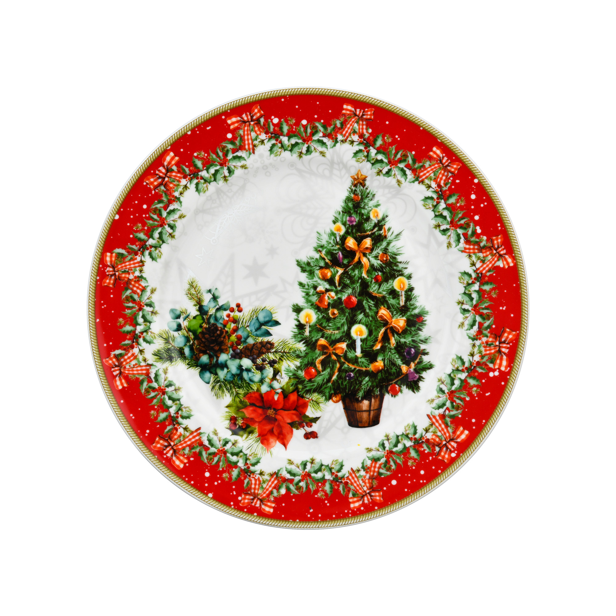 Christmas Day 7.5'' Dessert Pl