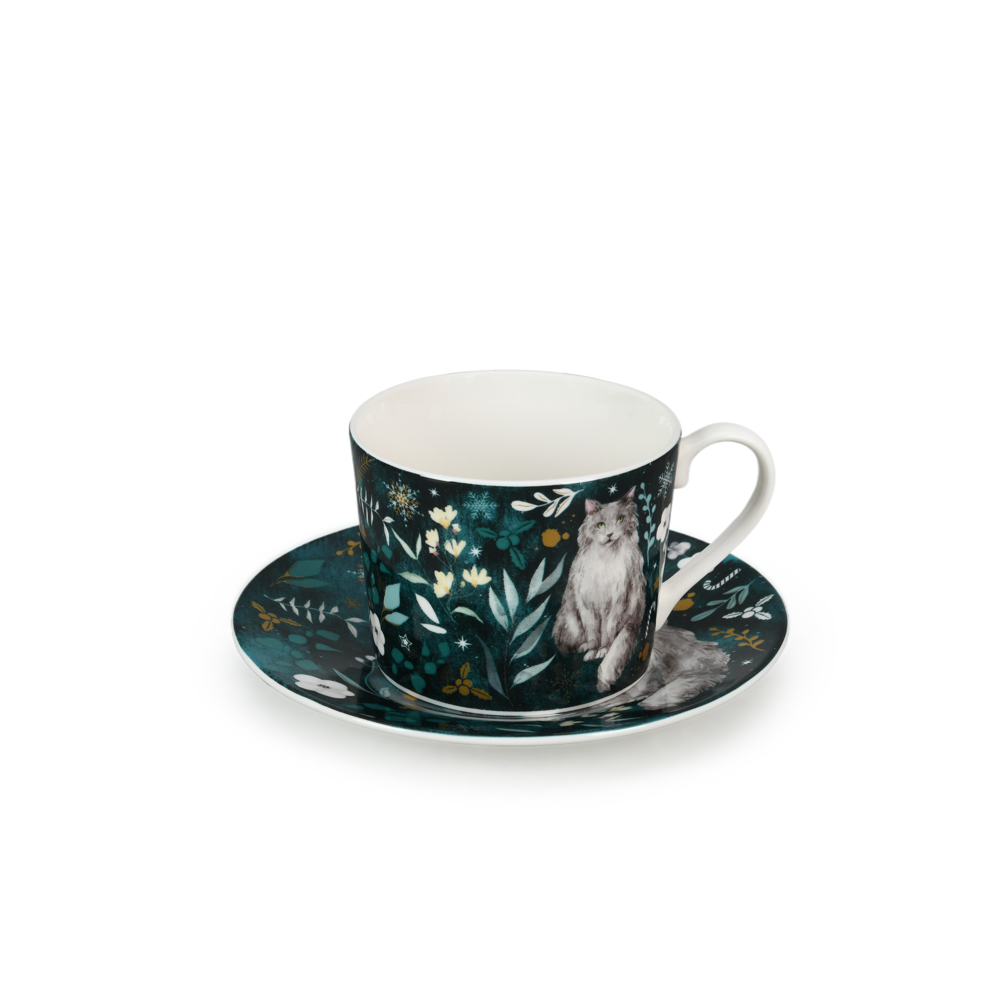 Winter Night 220ml Cup & Saucer