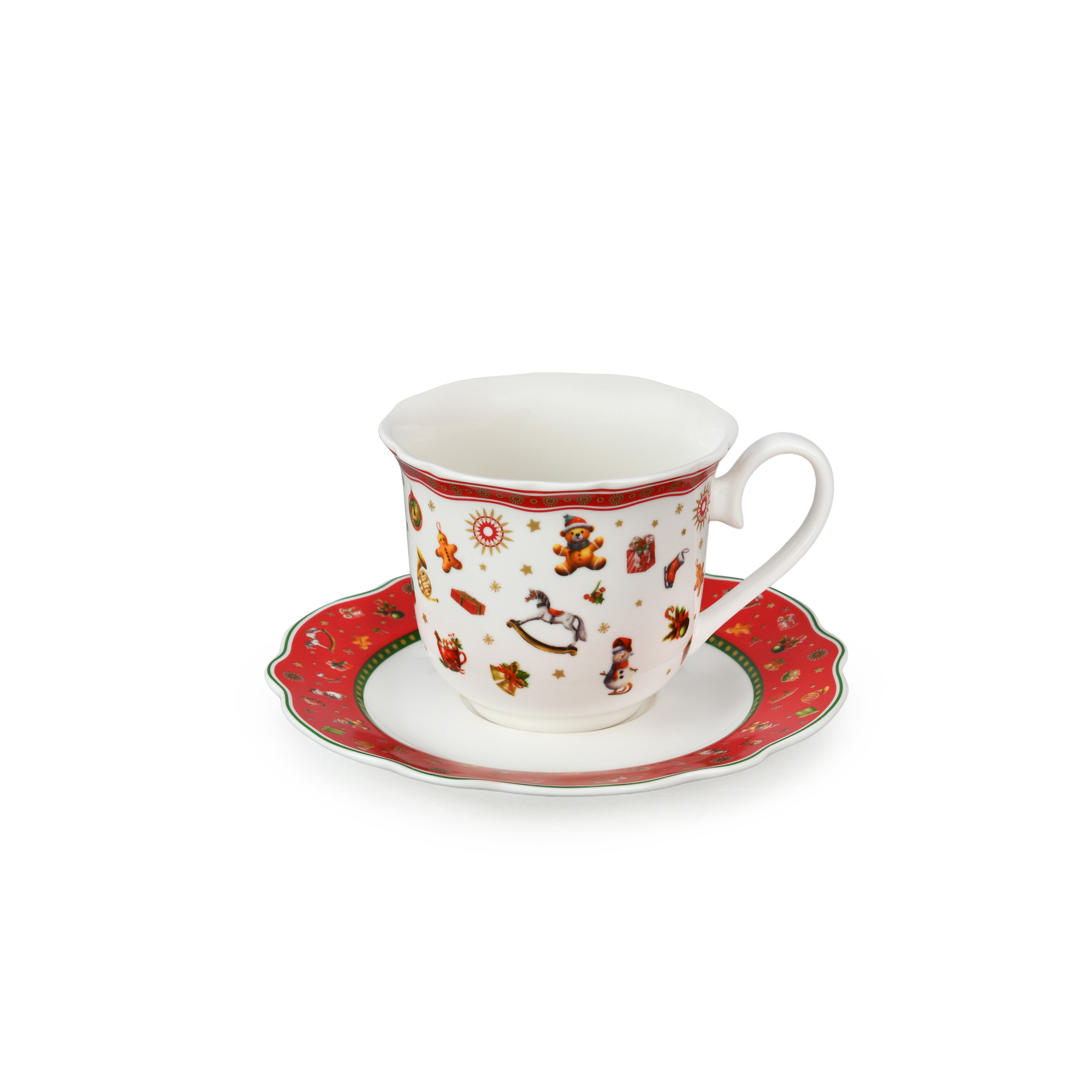 Santa s Delight 250ml Cup & Saucer