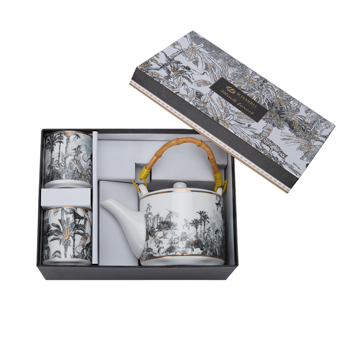 Black Forest 580ml Teapot 90ml Cup Set