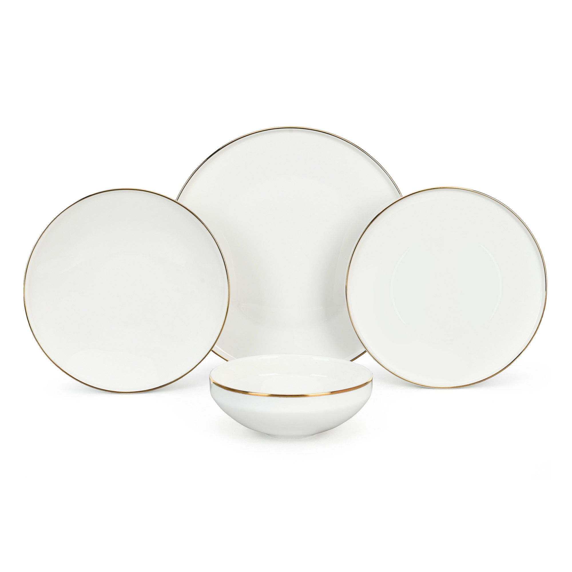 24pcs Golden Elegance Dinner set