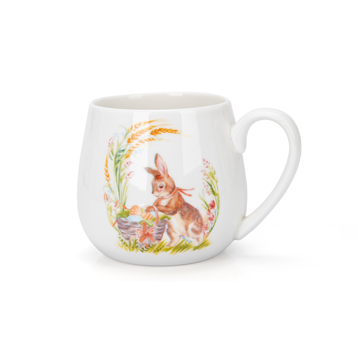 Rabbits & Flowers 440ml Mug