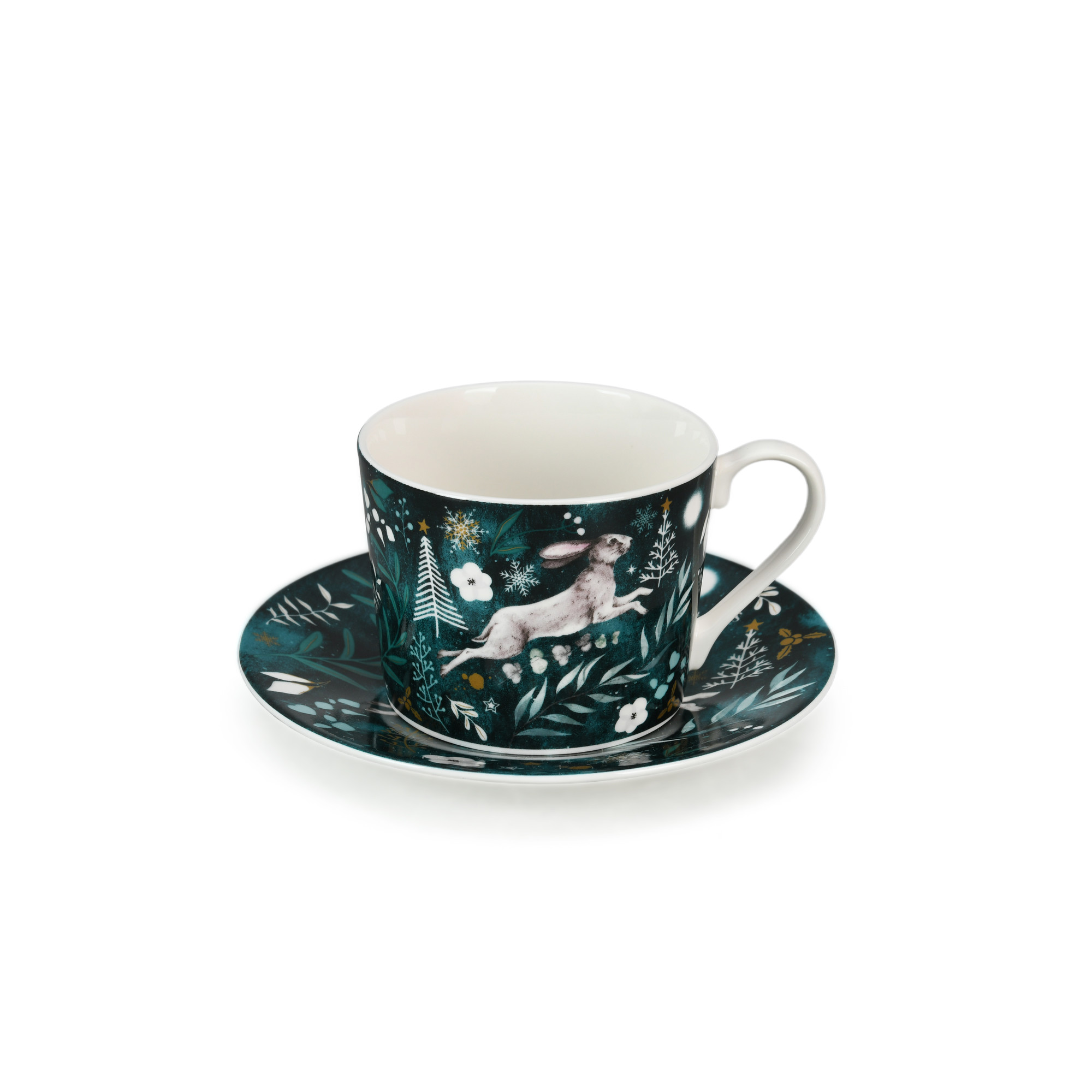 Winter Night 220ml Cup & Saucer