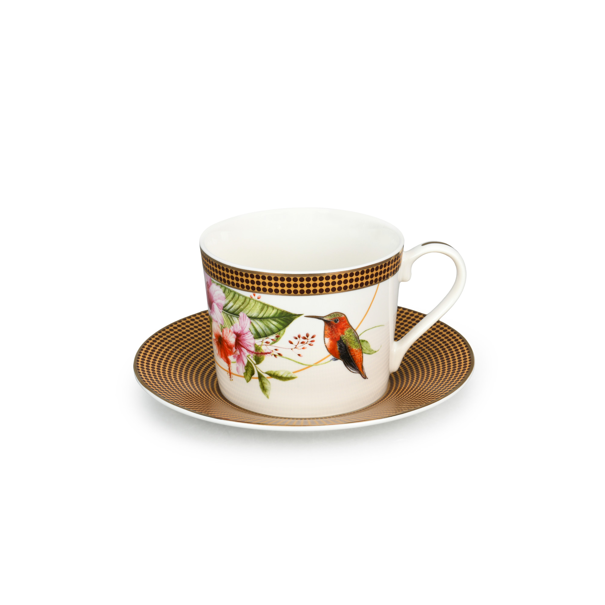 220ml Cup & Saucer Delicate Pink