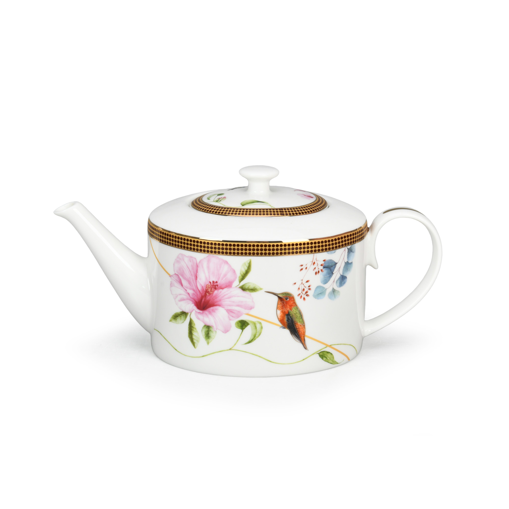 1100ml Teapot Delicate Pink