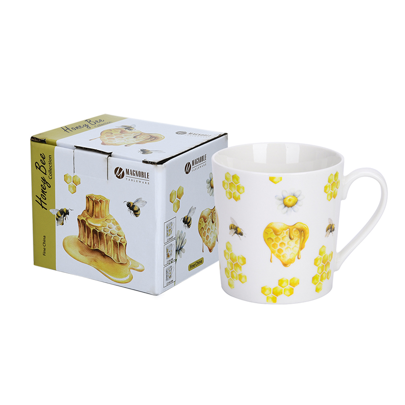 360ml Honey Bee Coffee Cup New bone China