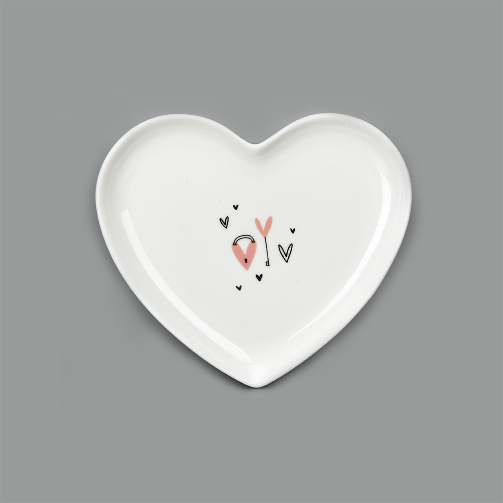 Candy Hearts Plate