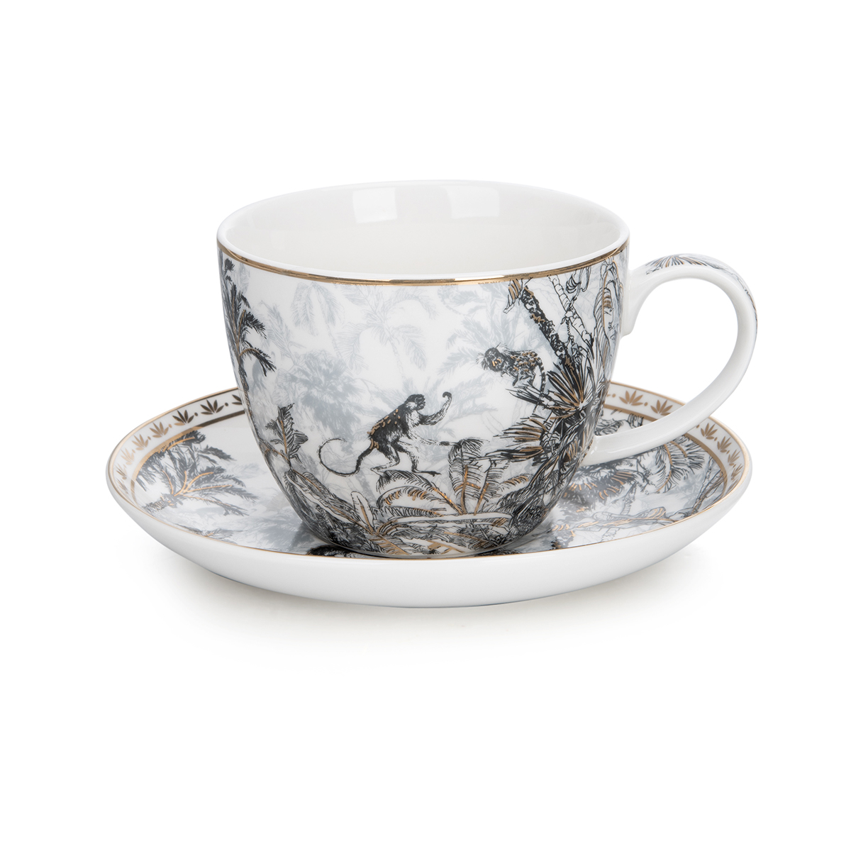 Black Forest 445ml Tea Cup & Saucer