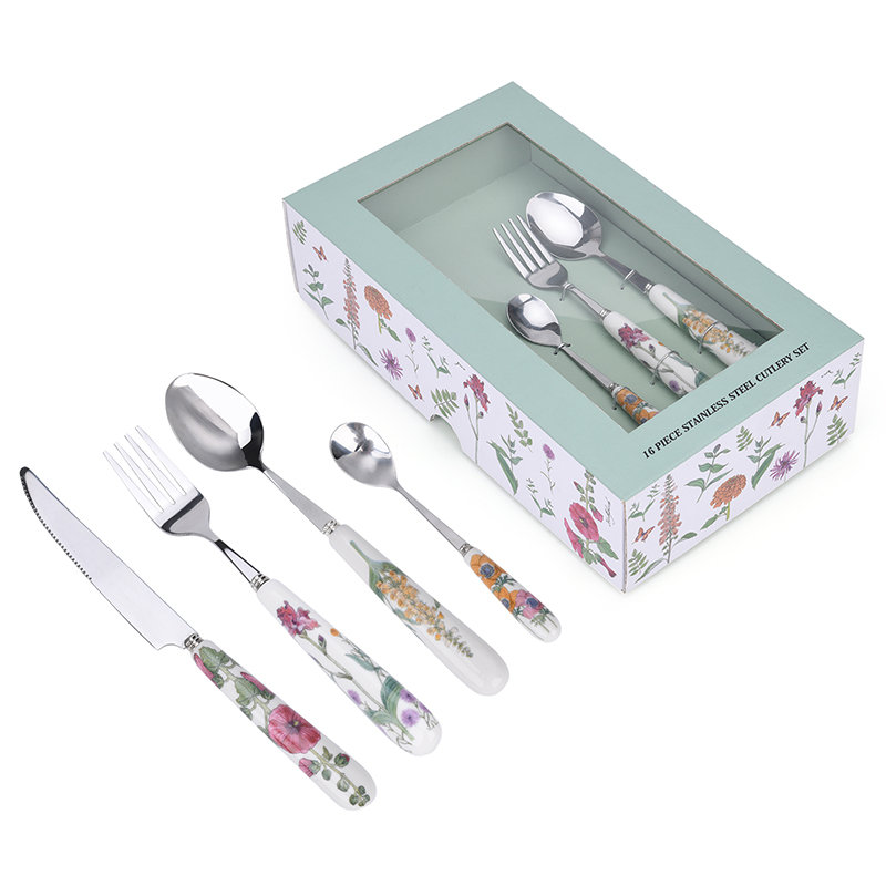 Blossoming Elegance Cutlery Se