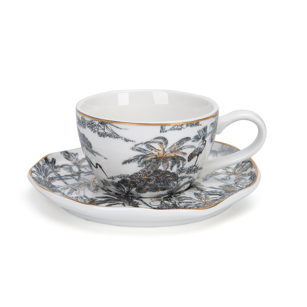 Black Forest 160ml Tea Cup & Saucer