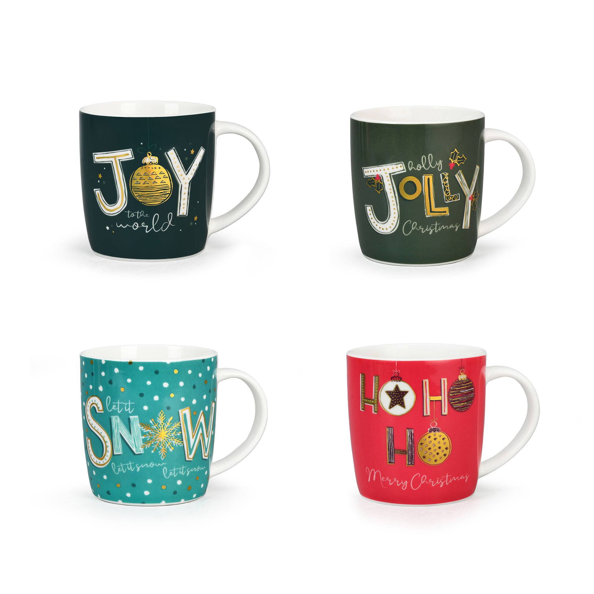 Christmas Pattern Design Custom Mug