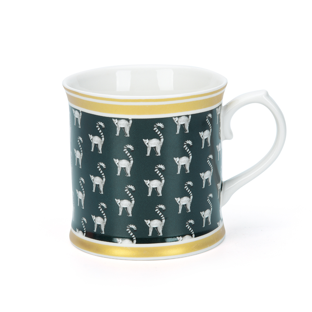 Forest Animals Ring-tailed Lemur 400ml Mug Set