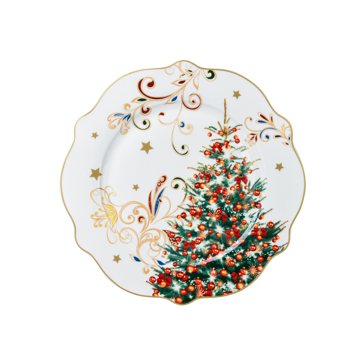 Holiday Vibes 7.5'' Dessert Plate