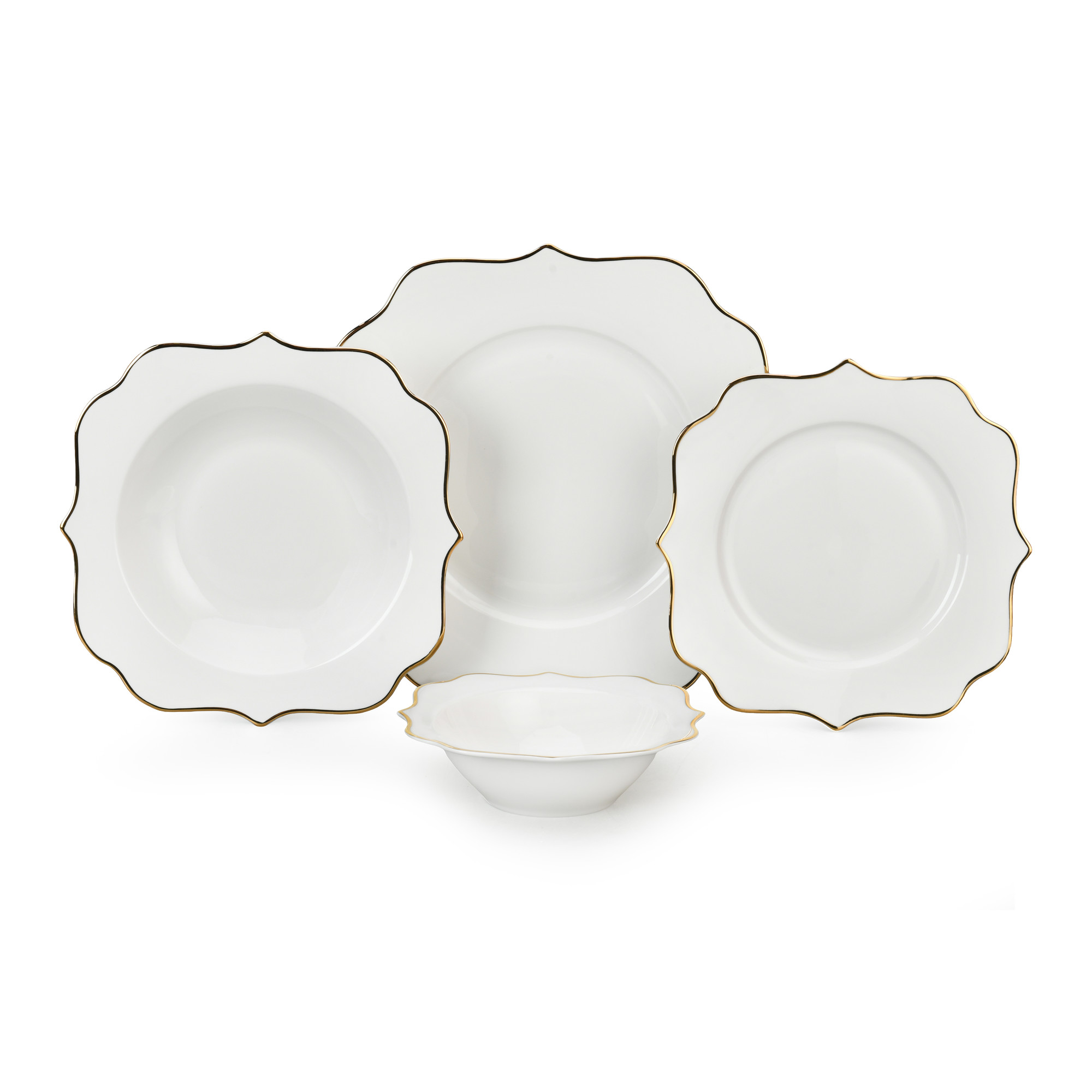 24pcs Majestic Feast Dinner set