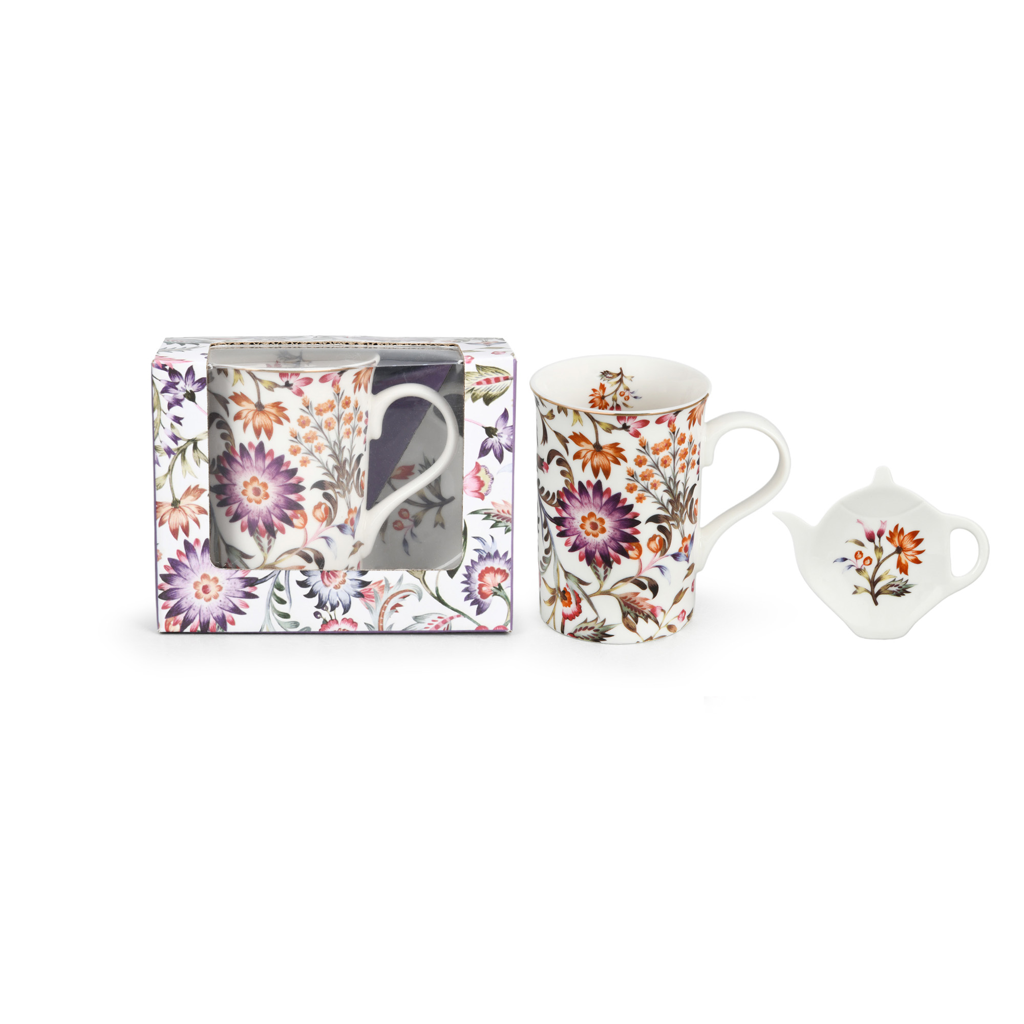 Ethnic Florals 320ml Mug