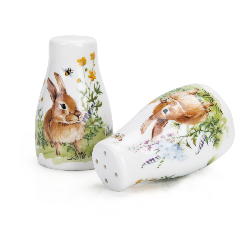 Spring Bunnies Salt and Pepper