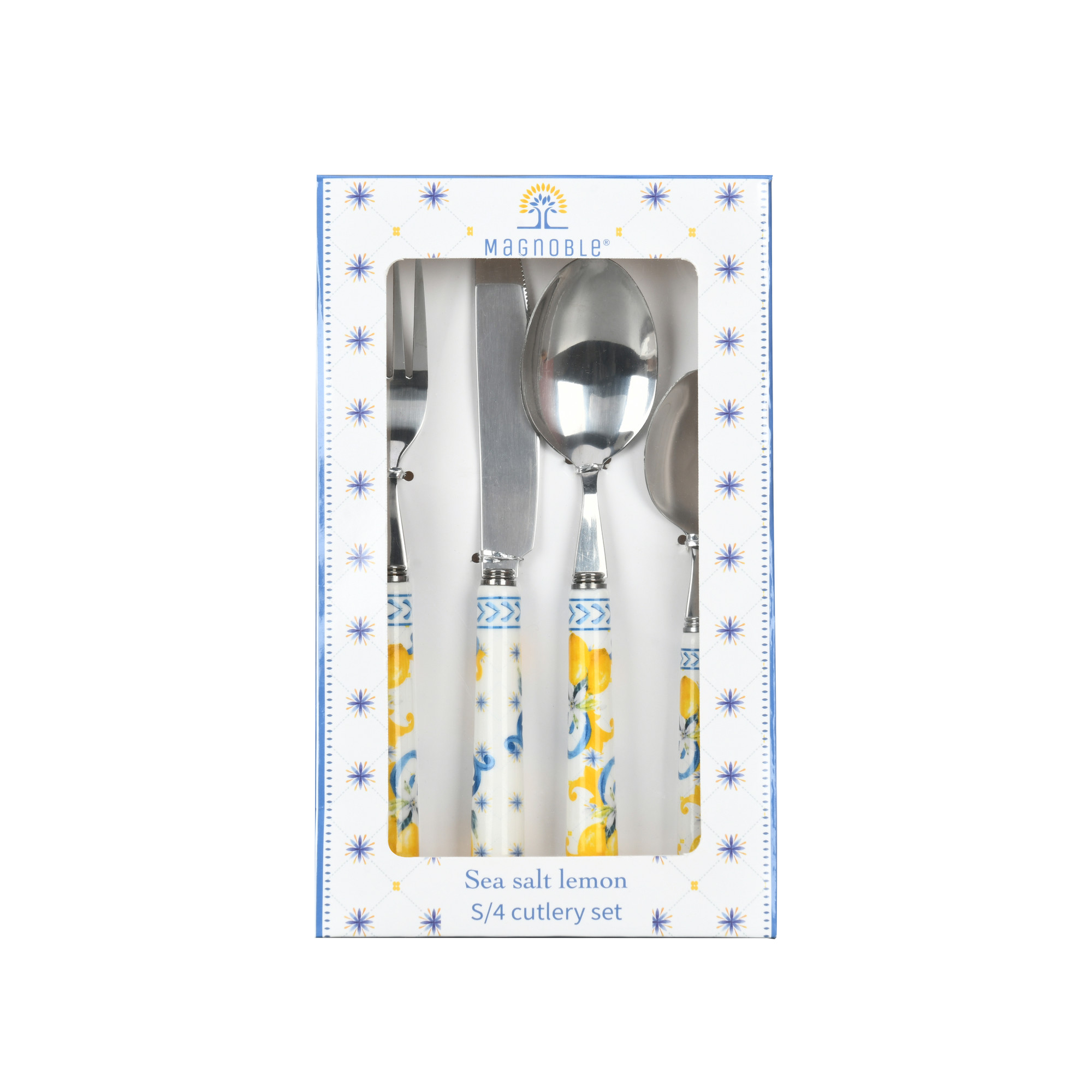 Sea Salt Lemon S/4 Cutlery set