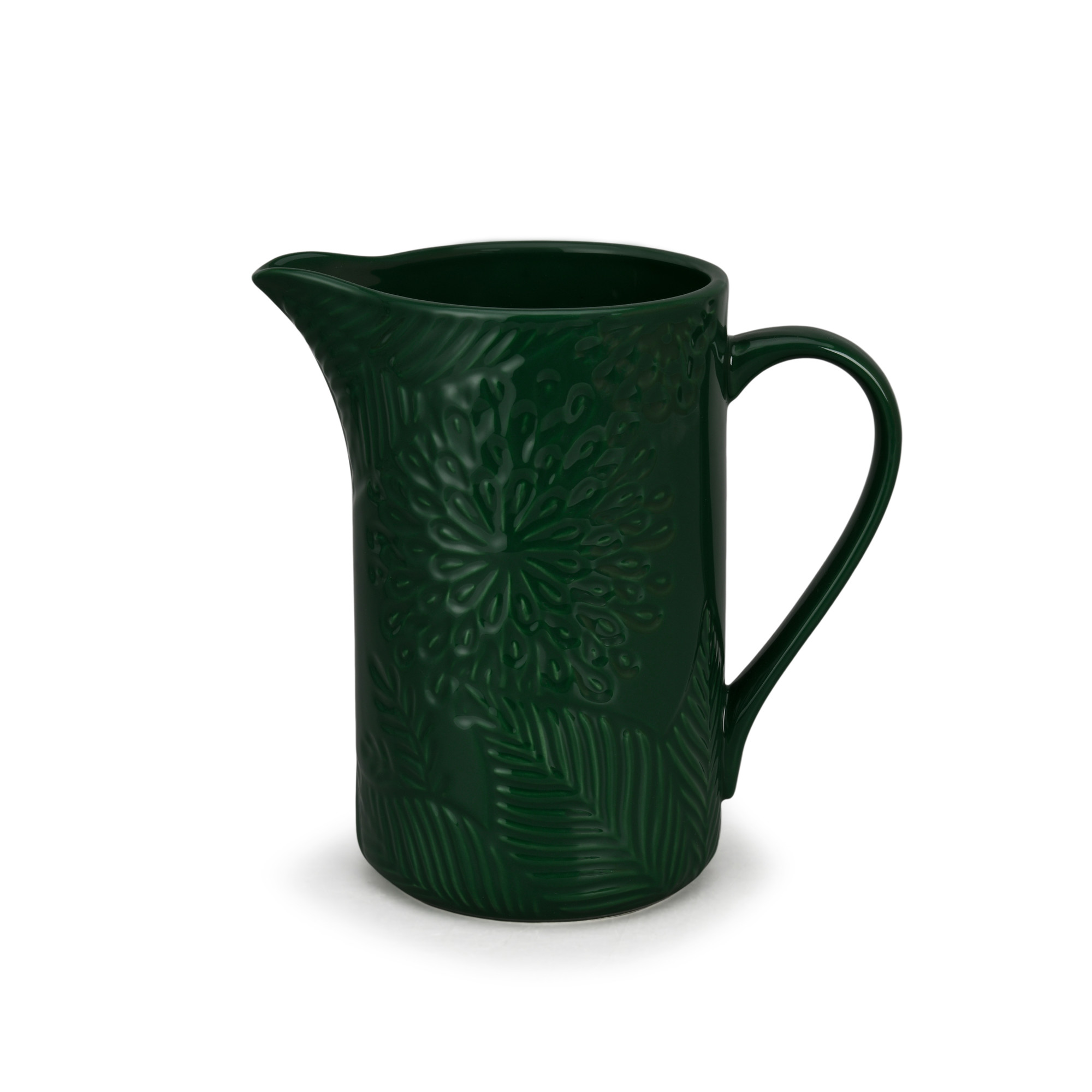 Emerald Leaves Jug