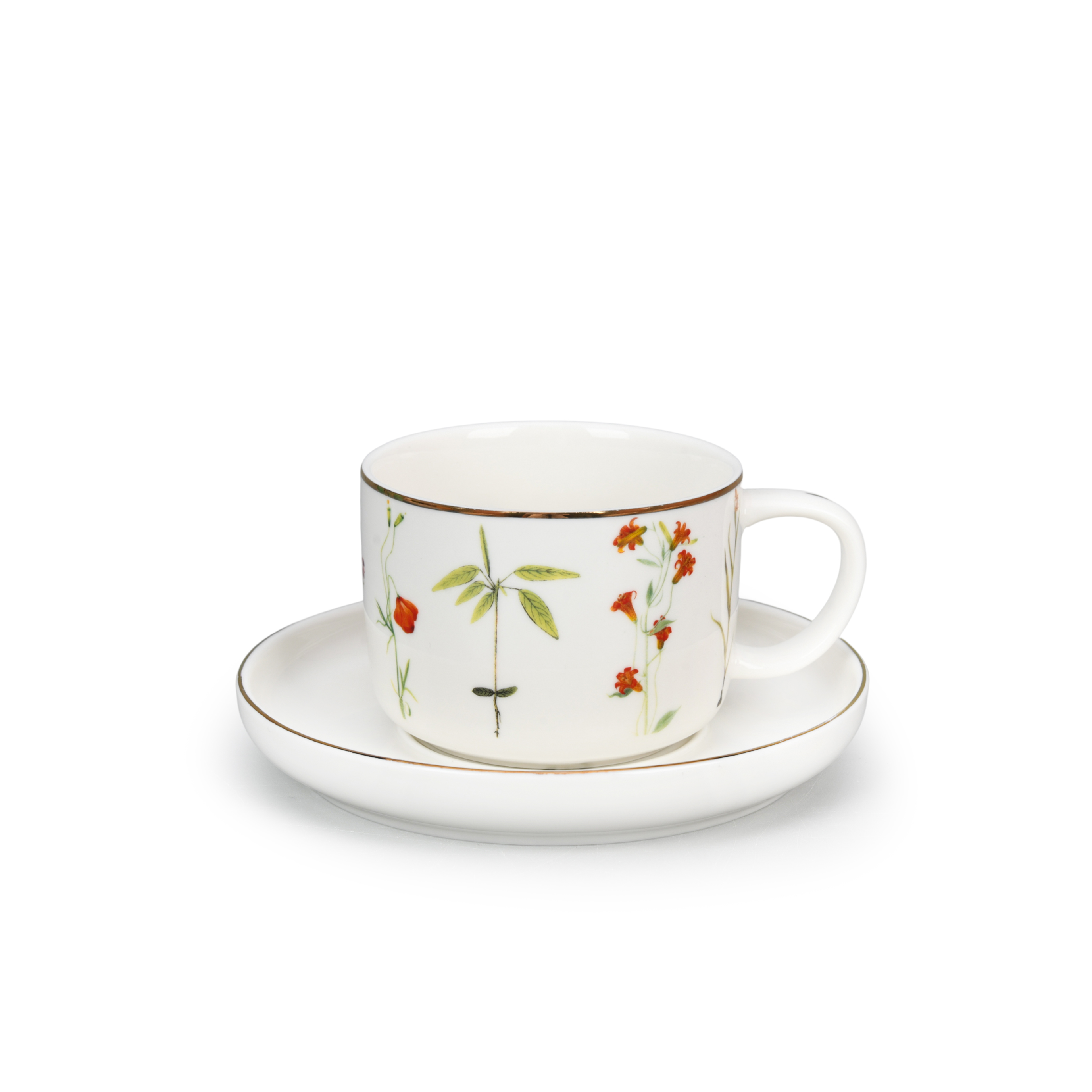 Wild Garden 220ml Cup & Saucer