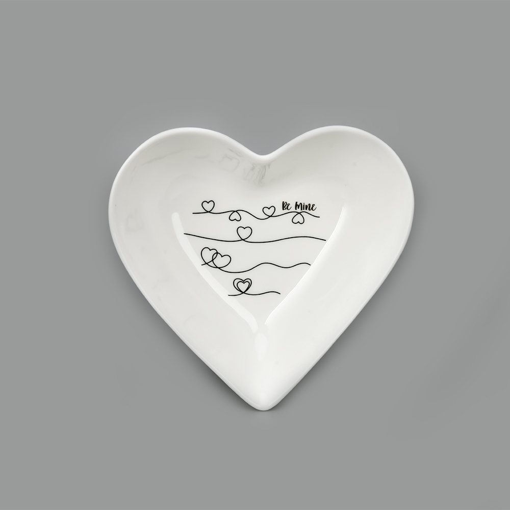 Candy Hearts Plate
