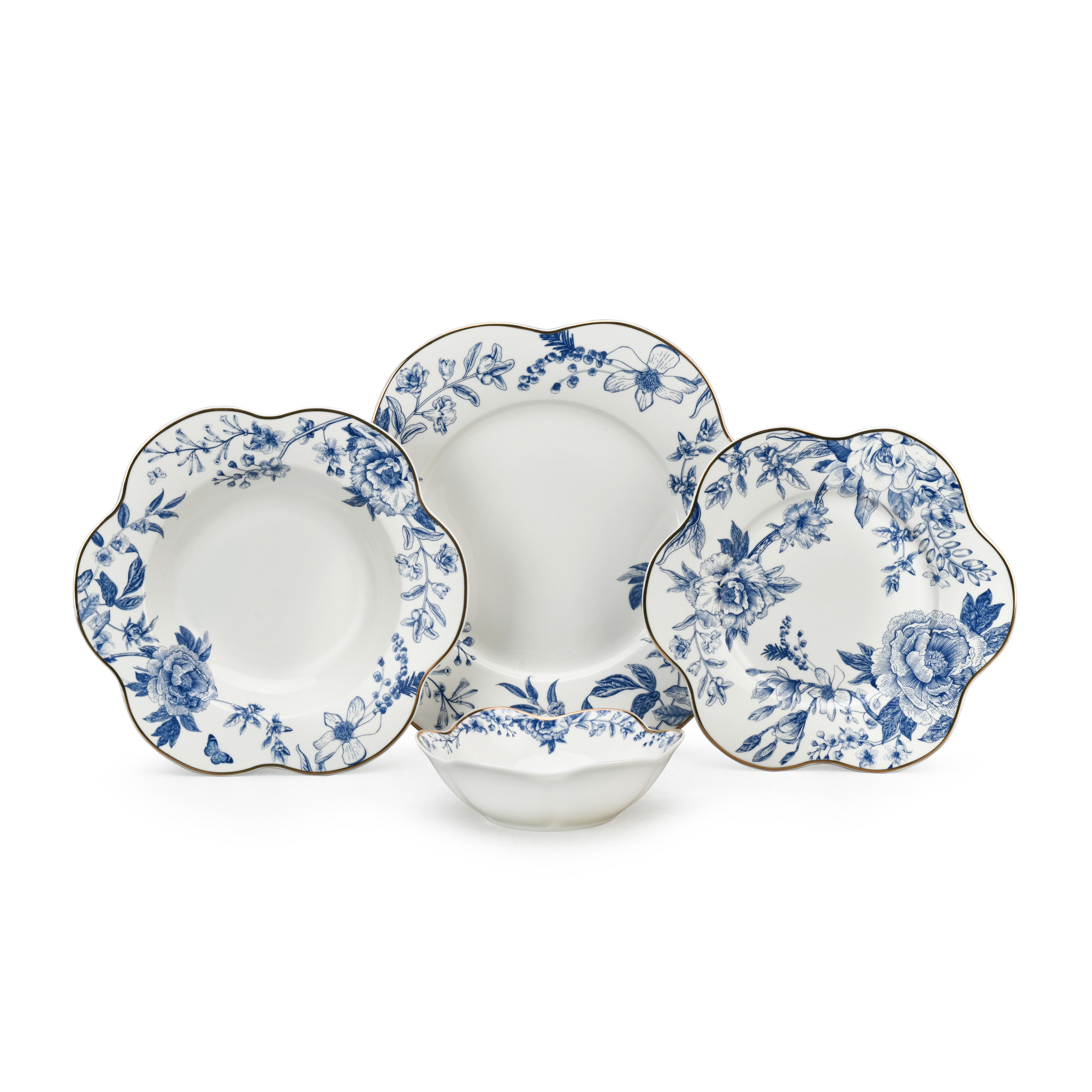 24pcs Graceful Floral Elegance
