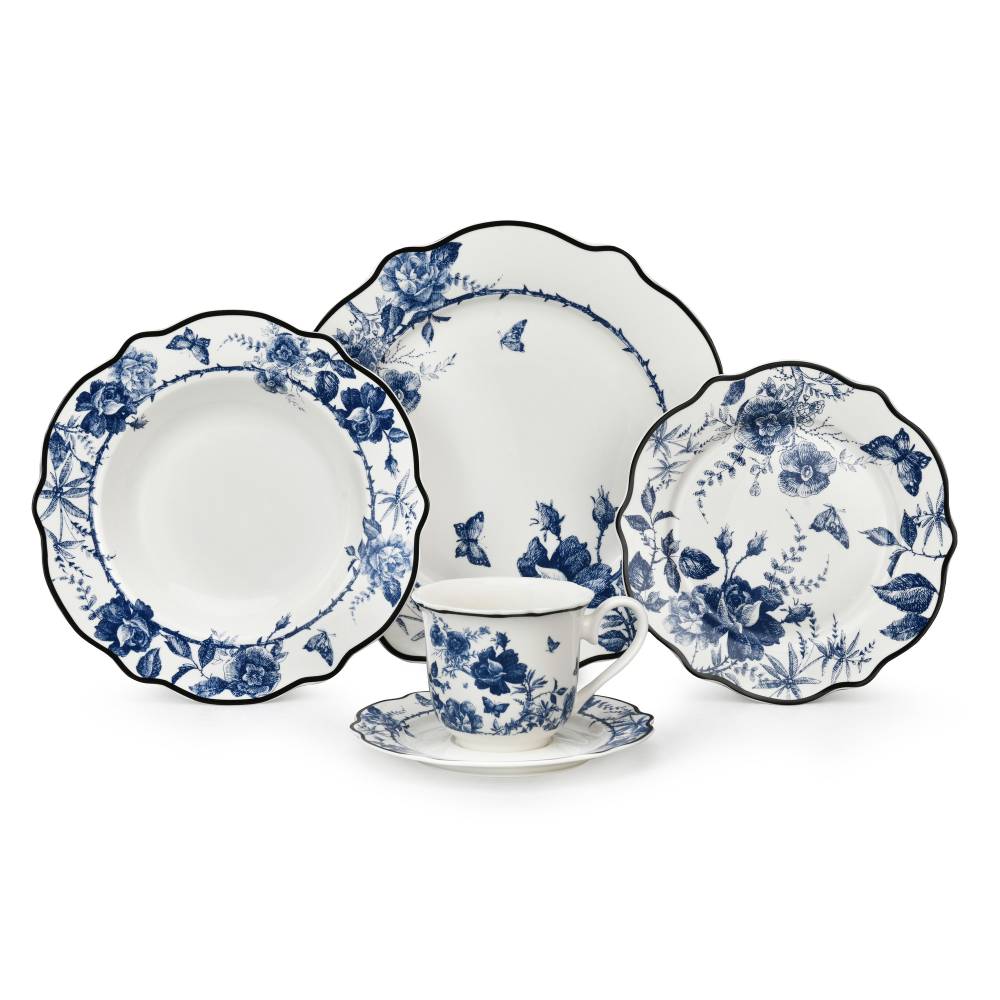 Enchanted Garden 20pcs Dinner Set