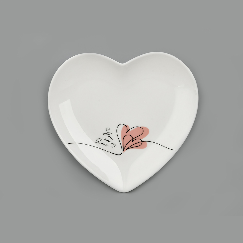 Candy Hearts Plate